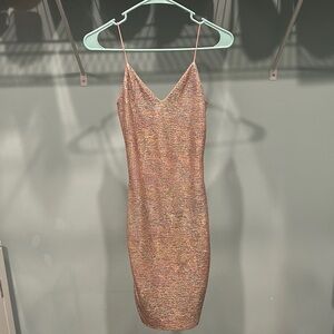 Elegant Multicolor shimmer  Dress